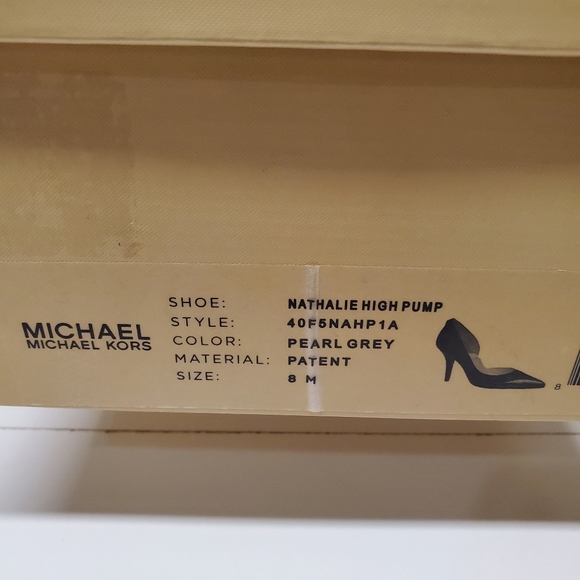 Nathalie high flex pump pearl grey patent Stellito - Picture 13 of 16